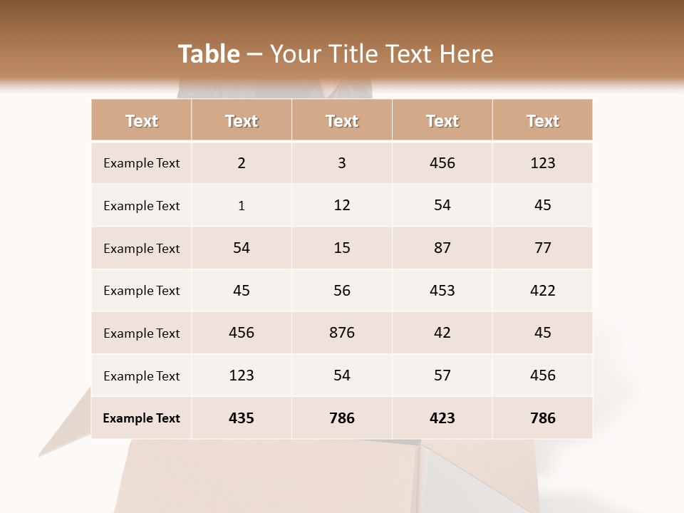 A Business Woman Thinking Outside The Box PowerPoint Template