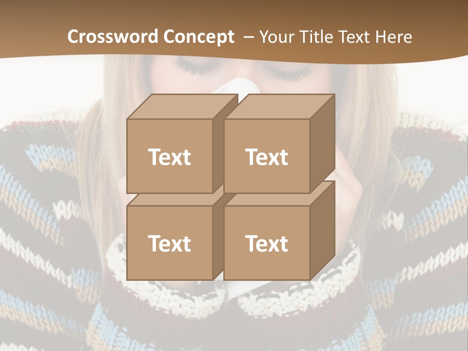 Three Wax Hearts In A Triangle, Semi-Isolated On White Background, Soft Shadow PowerPoint Template