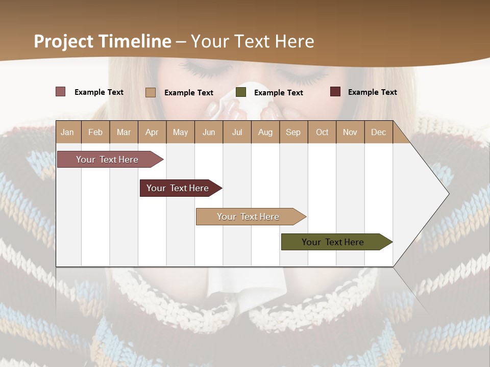 Three Wax Hearts In A Triangle, Semi-Isolated On White Background, Soft Shadow PowerPoint Template