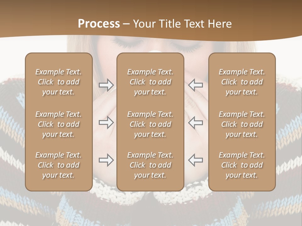 Three Wax Hearts In A Triangle, Semi-Isolated On White Background, Soft Shadow PowerPoint Template