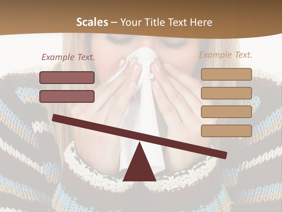 Three Wax Hearts In A Triangle, Semi-Isolated On White Background, Soft Shadow PowerPoint Template