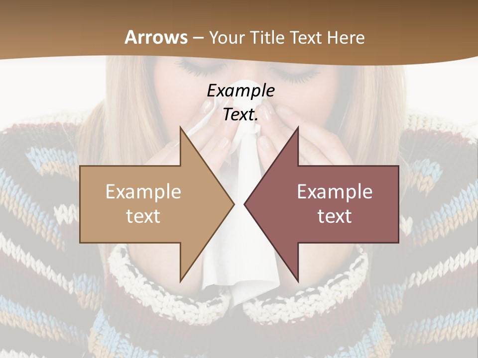 Three Wax Hearts In A Triangle, Semi-Isolated On White Background, Soft Shadow PowerPoint Template