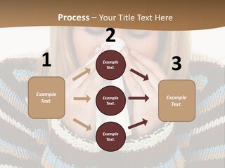Three Wax Hearts In A Triangle, Semi-Isolated On White Background, Soft Shadow PowerPoint Template