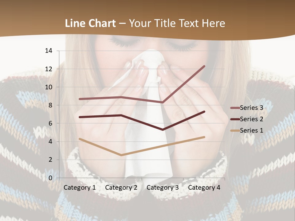 Three Wax Hearts In A Triangle, Semi-Isolated On White Background, Soft Shadow PowerPoint Template