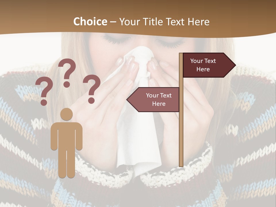 Three Wax Hearts In A Triangle, Semi-Isolated On White Background, Soft Shadow PowerPoint Template