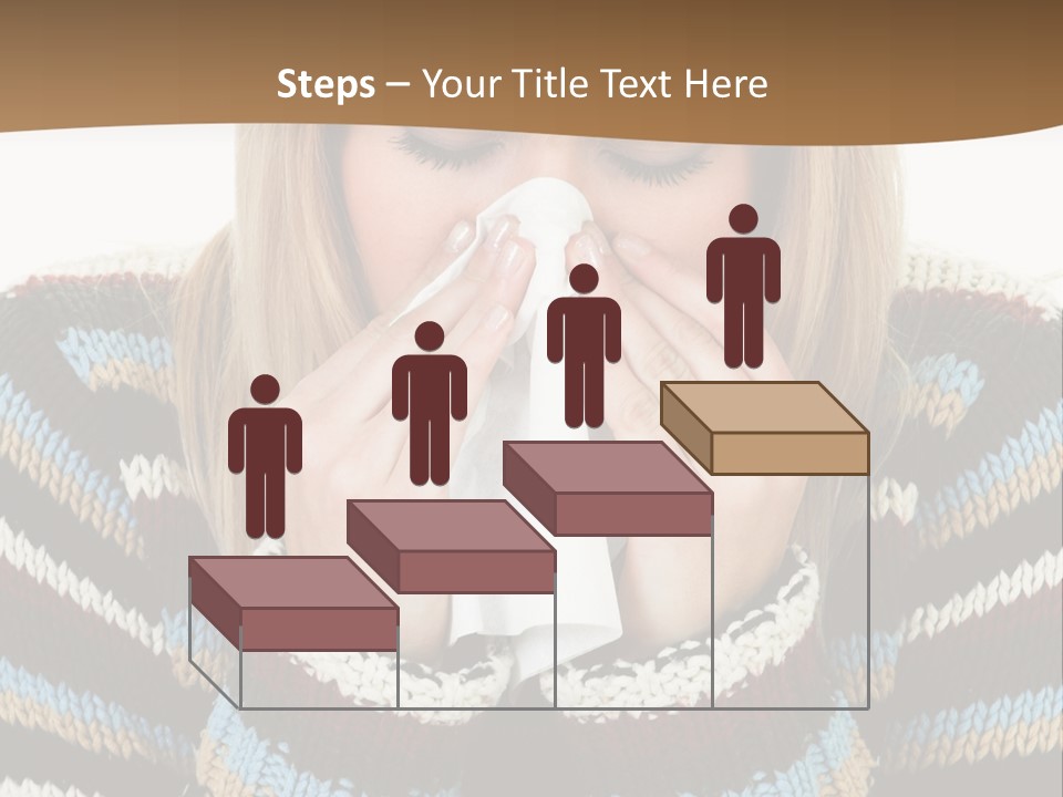 Three Wax Hearts In A Triangle, Semi-Isolated On White Background, Soft Shadow PowerPoint Template