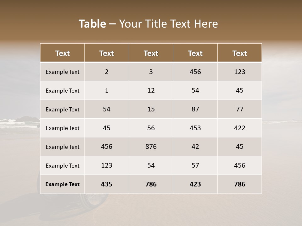 Beautiful Young Woman In A Wheel Chair Visiting Cannon Beach In Oregon, Usa. PowerPoint Template