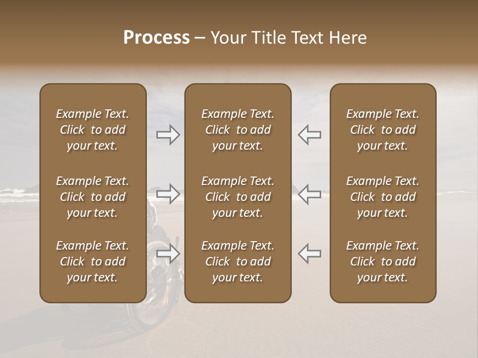 Beautiful Young Woman In A Wheel Chair Visiting Cannon Beach In Oregon, Usa. PowerPoint Template