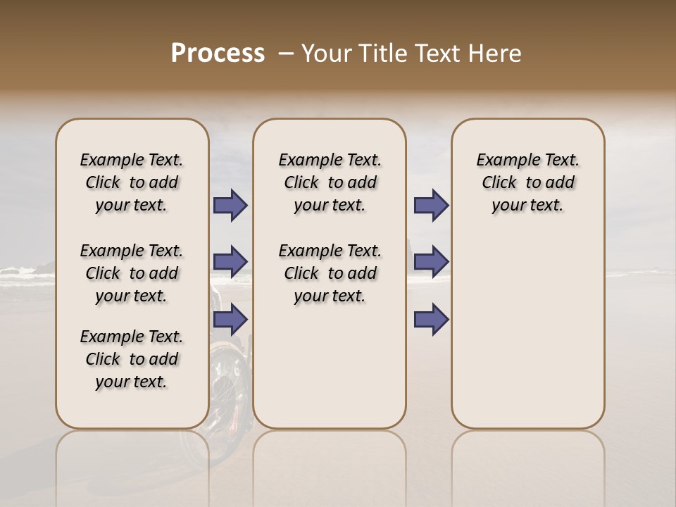 Beautiful Young Woman In A Wheel Chair Visiting Cannon Beach In Oregon, Usa. PowerPoint Template