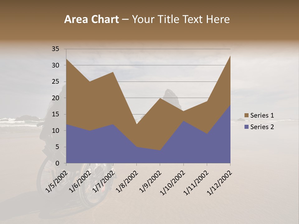 Beautiful Young Woman In A Wheel Chair Visiting Cannon Beach In Oregon, Usa. PowerPoint Template