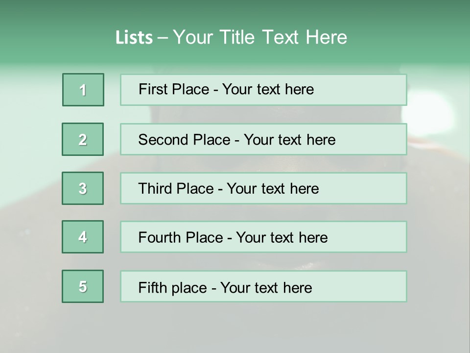 A Close Up Of A Man Wearing A Swimming Cap PowerPoint Template