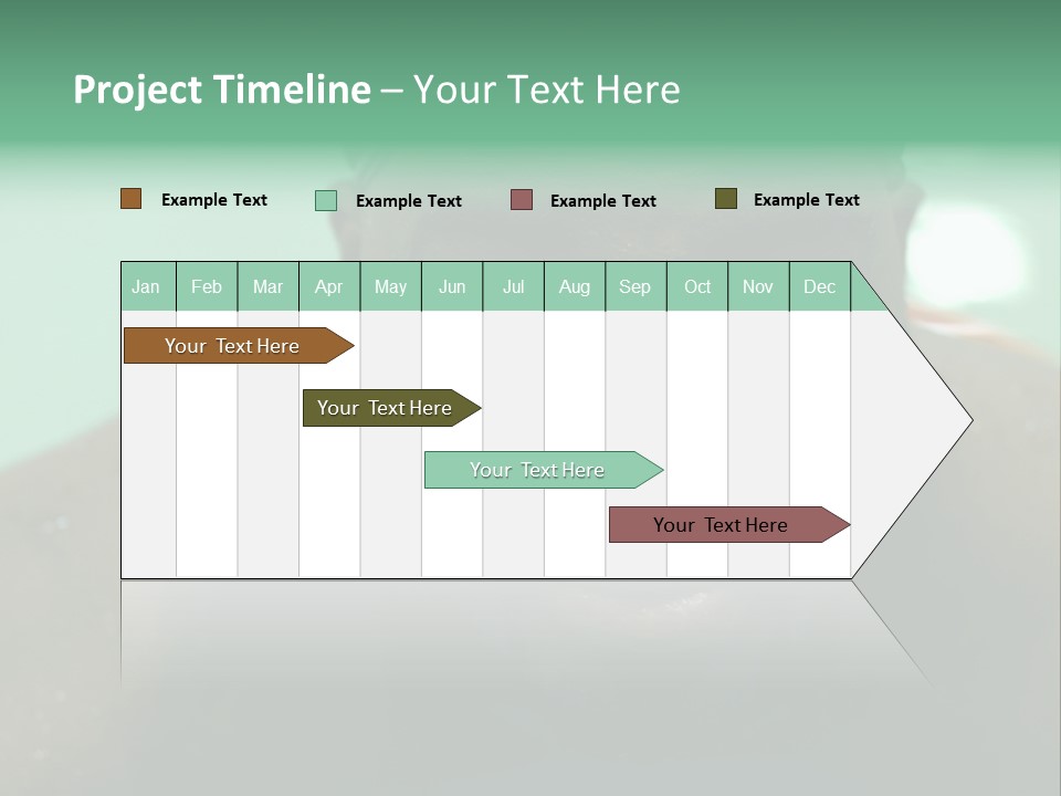 A Close Up Of A Man Wearing A Swimming Cap PowerPoint Template