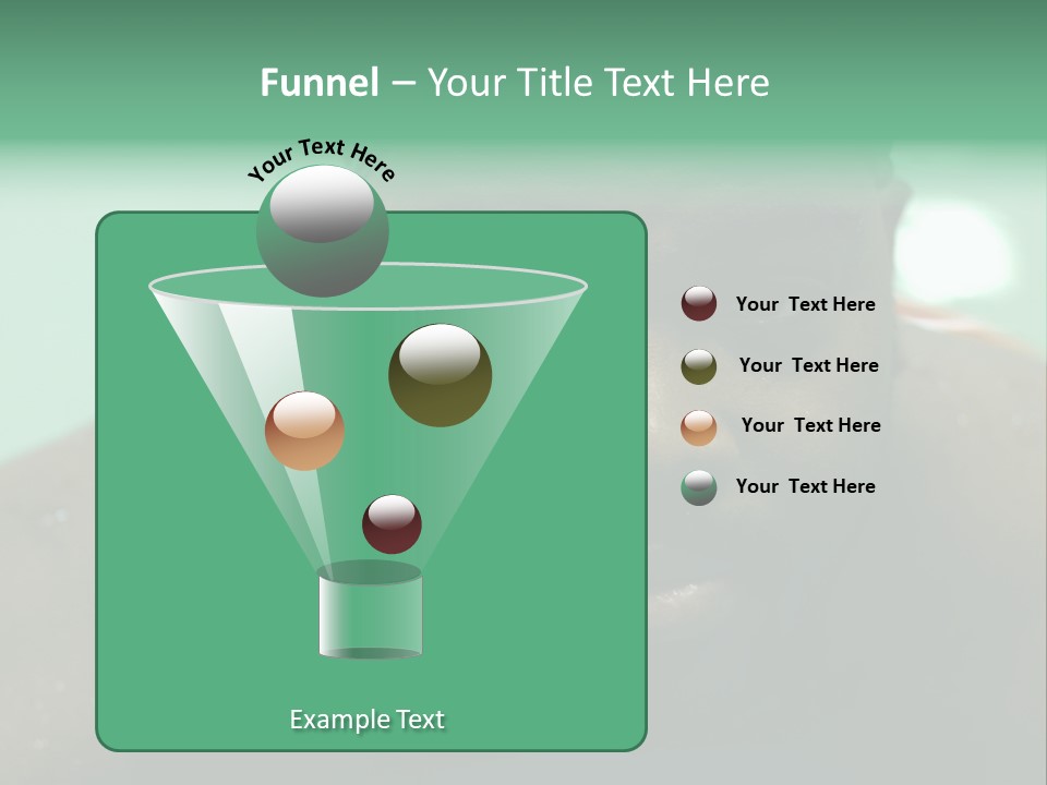 A Close Up Of A Man Wearing A Swimming Cap PowerPoint Template