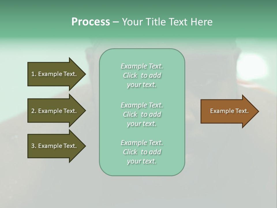 A Close Up Of A Man Wearing A Swimming Cap PowerPoint Template