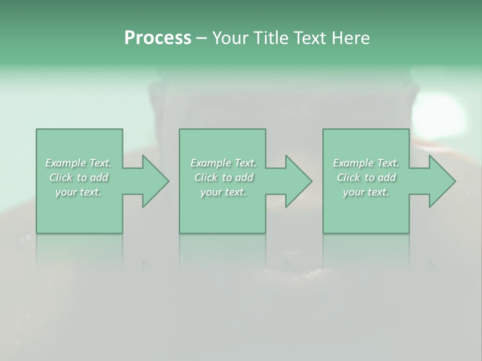 A Close Up Of A Man Wearing A Swimming Cap PowerPoint Template