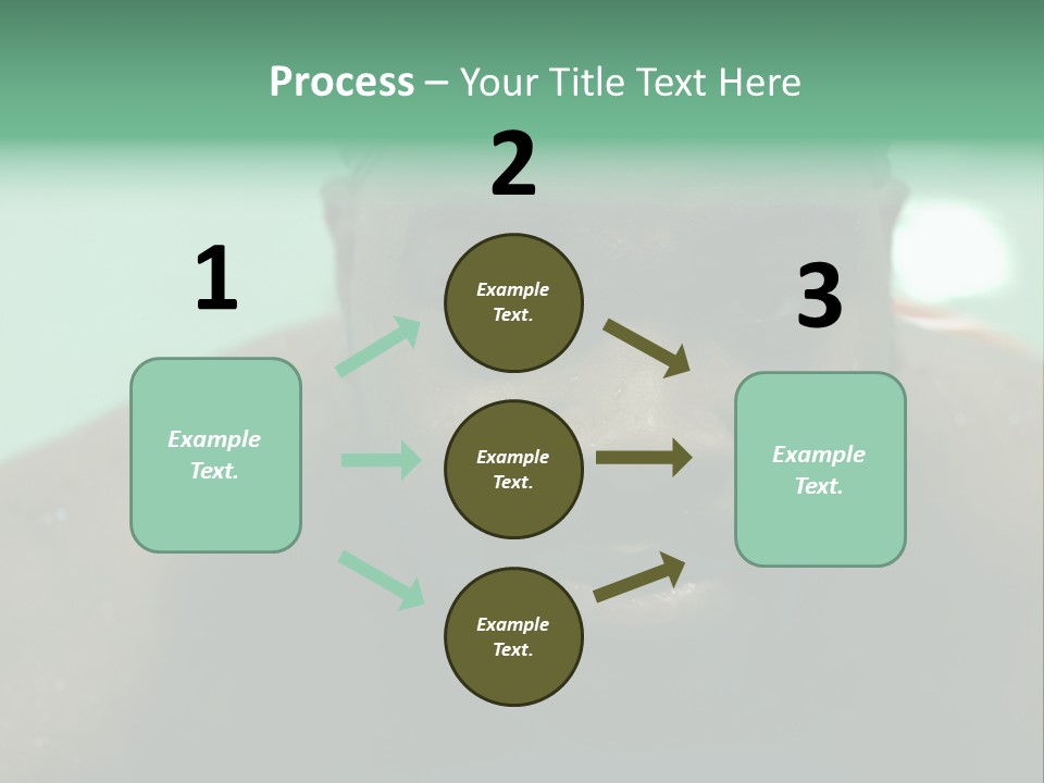 A Close Up Of A Man Wearing A Swimming Cap PowerPoint Template