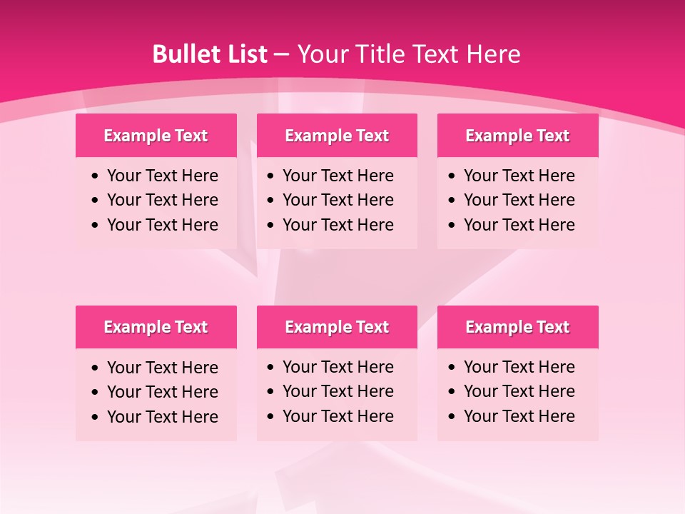 A Pink Glowing Breaking Heart With Reflection PowerPoint Template