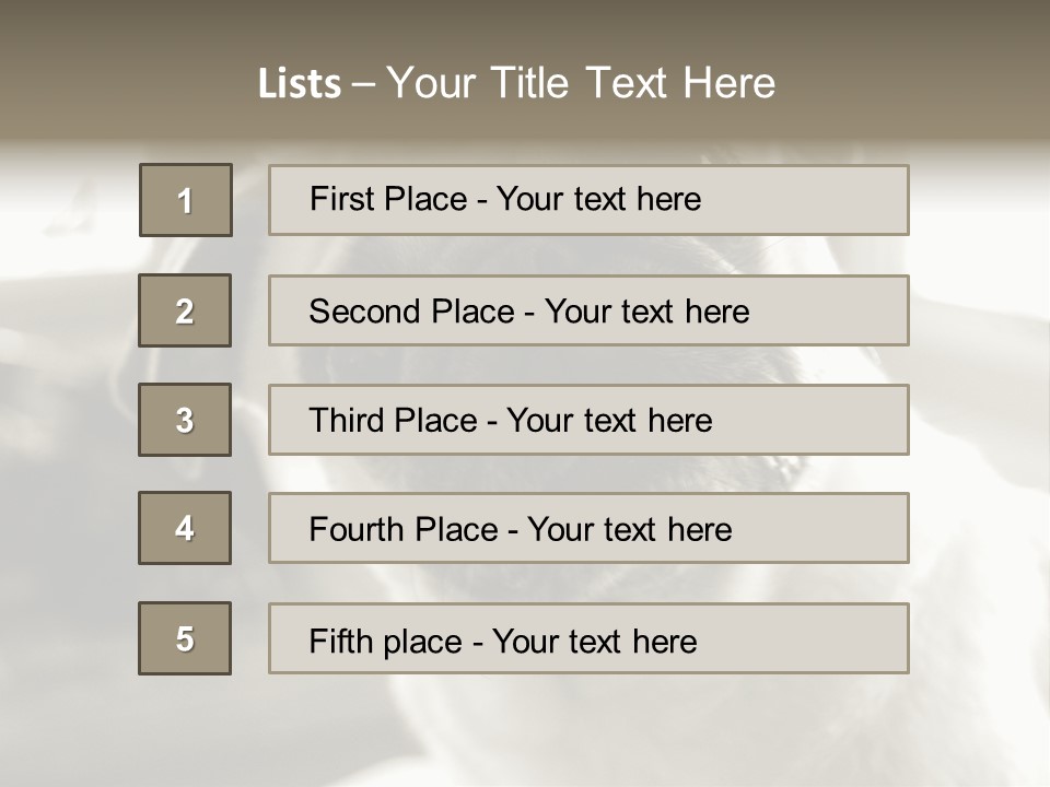Pug Dog PowerPoint Template