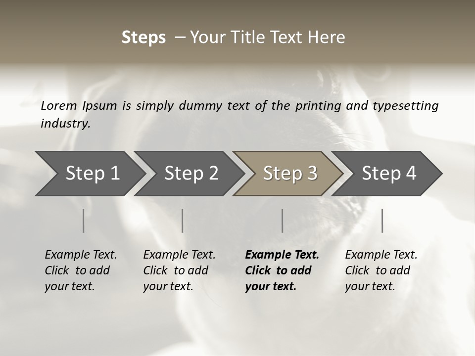 Pug Dog PowerPoint Template