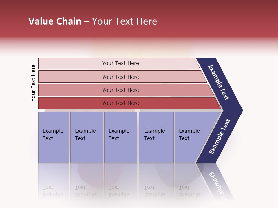 Three Wax Hearts In A Triangle, Semi-Isolated On White Background, Soft Shadow PowerPoint Template