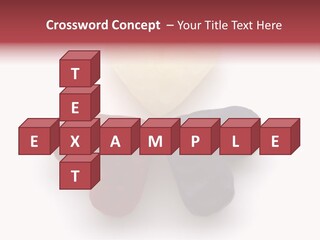 Three Wax Hearts In A Triangle, Semi-Isolated On White Background, Soft Shadow PowerPoint Template