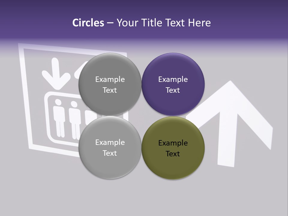 Elevator Sign PowerPoint Template