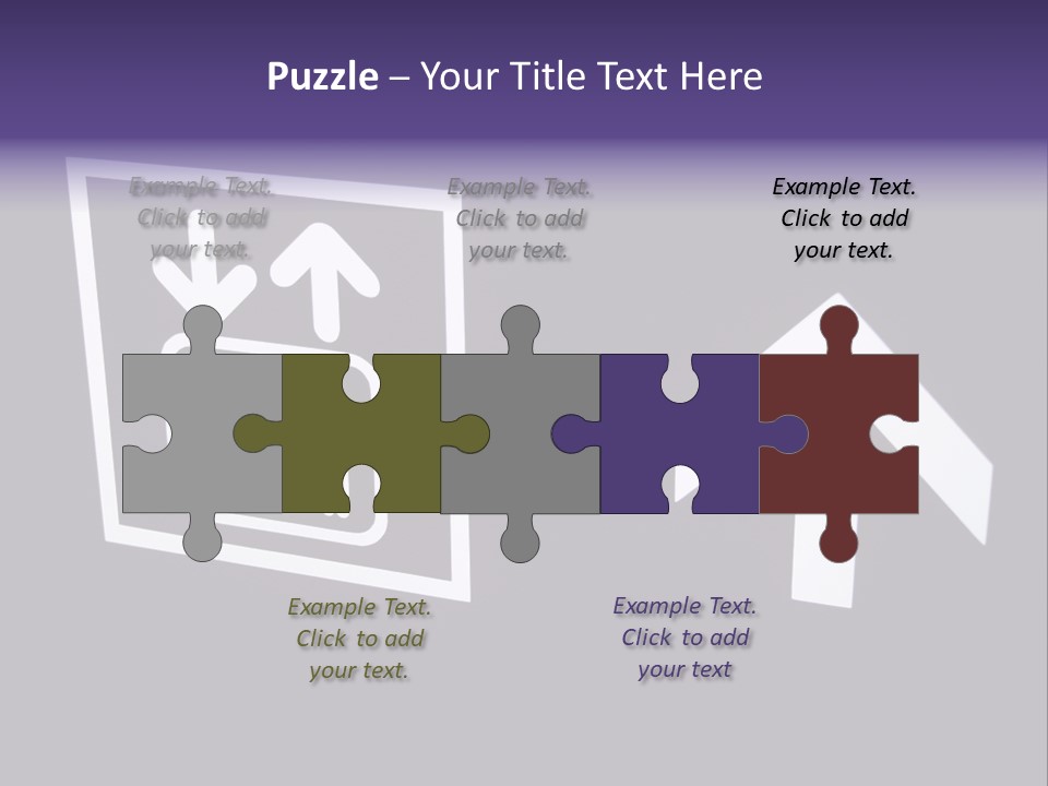 Elevator Sign PowerPoint Template