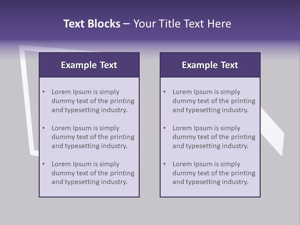 Elevator Sign PowerPoint Template
