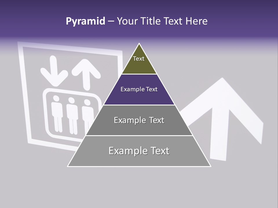Elevator Sign PowerPoint Template