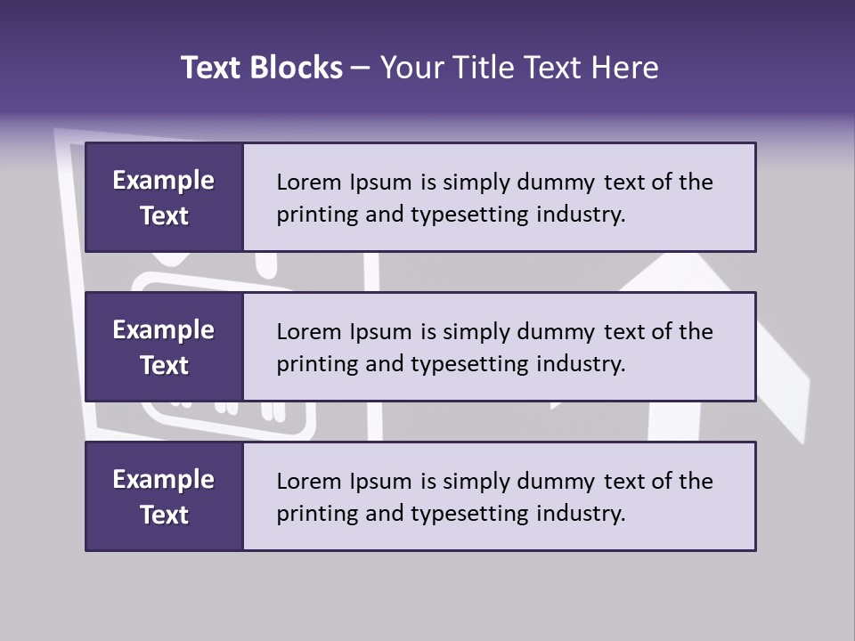 Elevator Sign PowerPoint Template