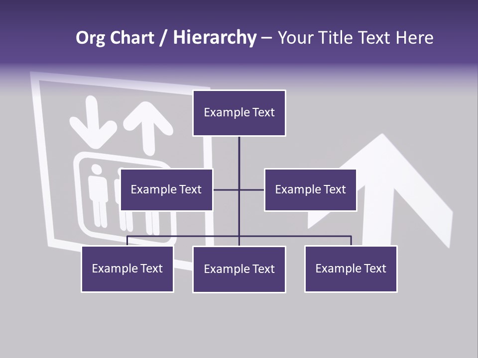 Elevator Sign PowerPoint Template