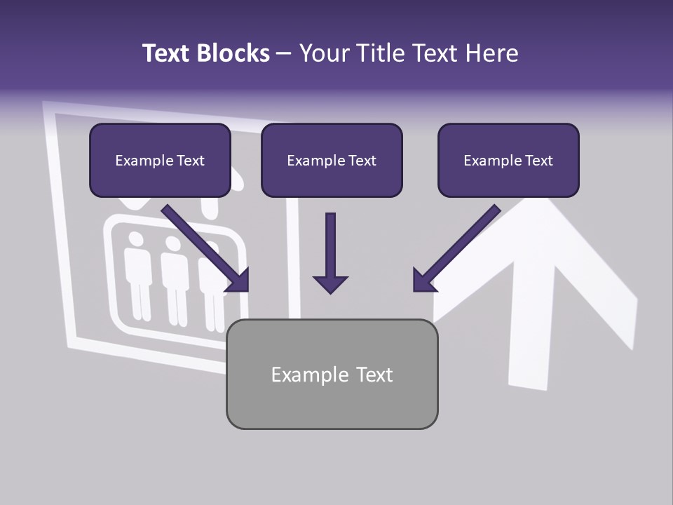 Elevator Sign PowerPoint Template
