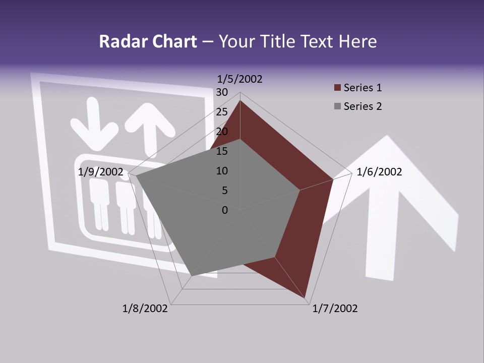 Elevator Sign PowerPoint Template