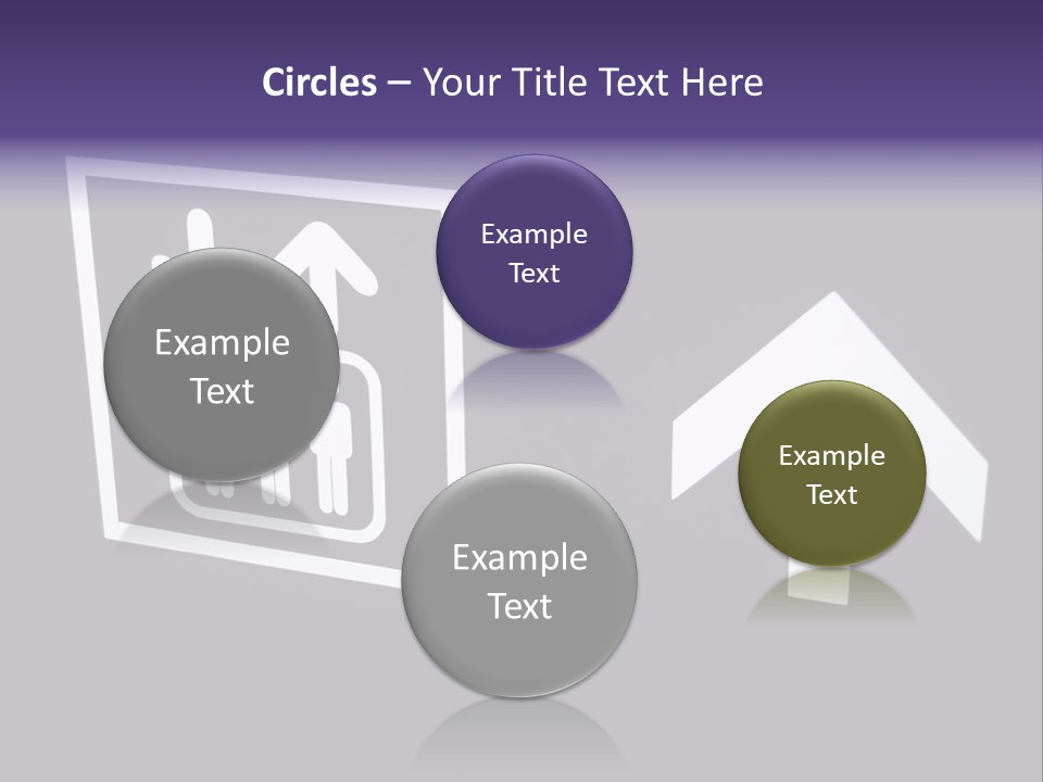 Elevator Sign PowerPoint Template