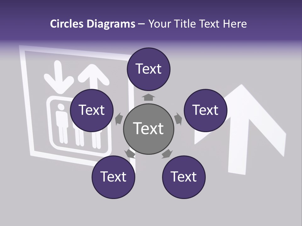 Elevator Sign PowerPoint Template