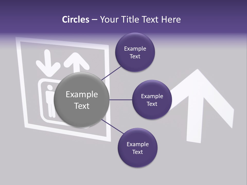 Elevator Sign PowerPoint Template