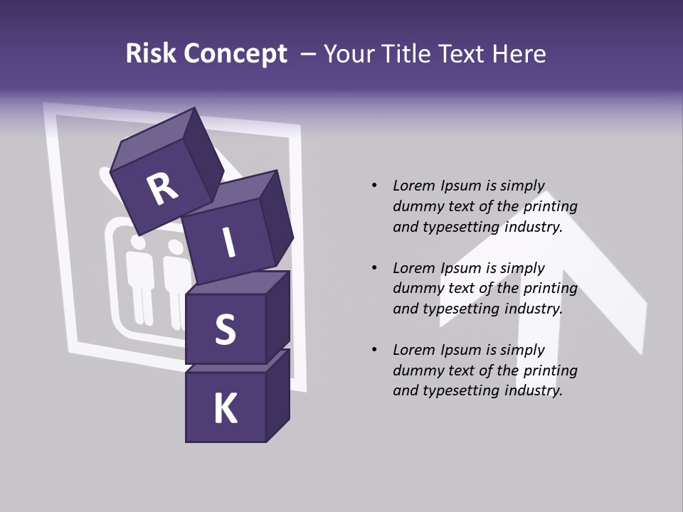 Elevator Sign PowerPoint Template