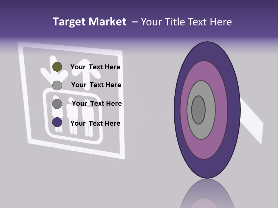 Elevator Sign PowerPoint Template