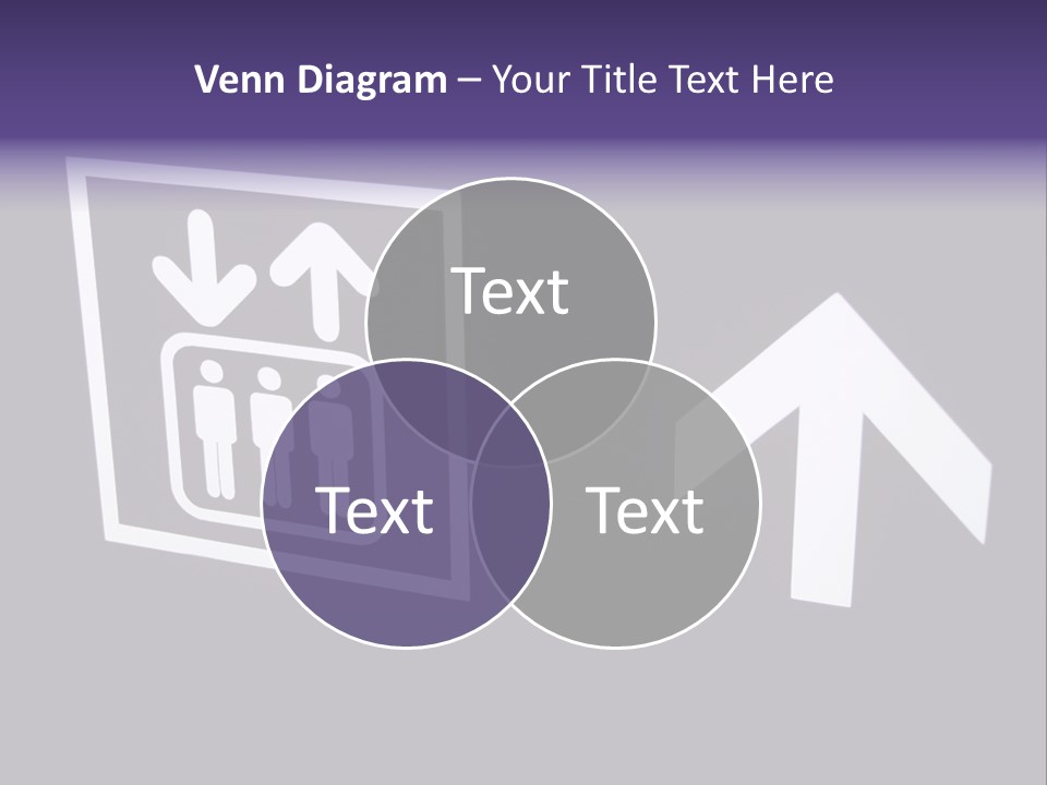 Elevator Sign PowerPoint Template