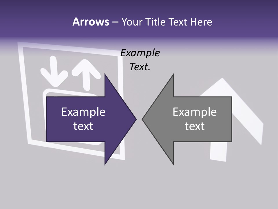 Elevator Sign PowerPoint Template