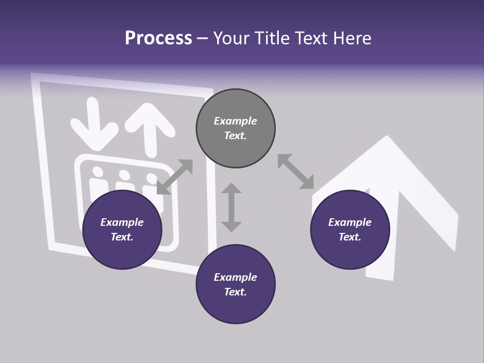 Elevator Sign PowerPoint Template