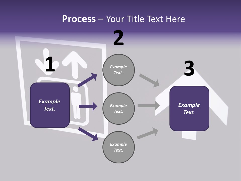 Elevator Sign PowerPoint Template