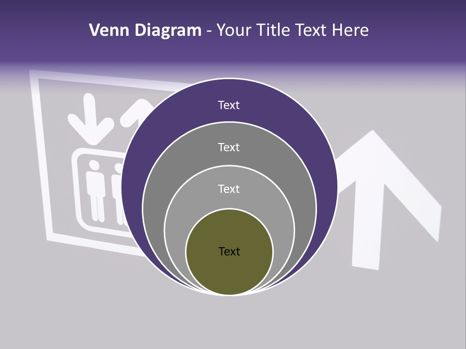 Elevator Sign PowerPoint Template