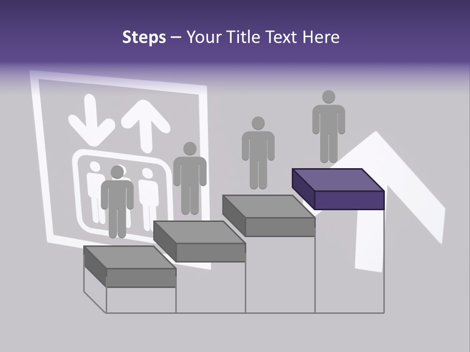 Elevator Sign PowerPoint Template