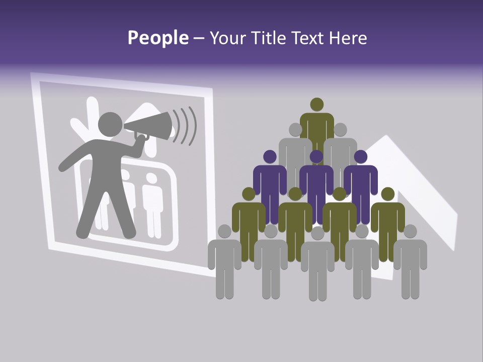 Elevator Sign PowerPoint Template