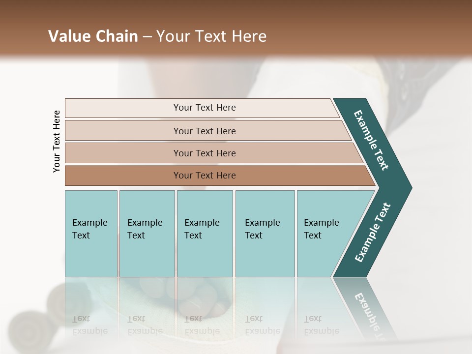 Girl With A Broken Leg PowerPoint Template