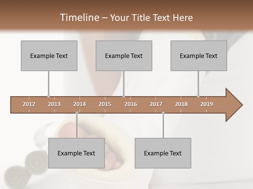 Girl With A Broken Leg PowerPoint Template