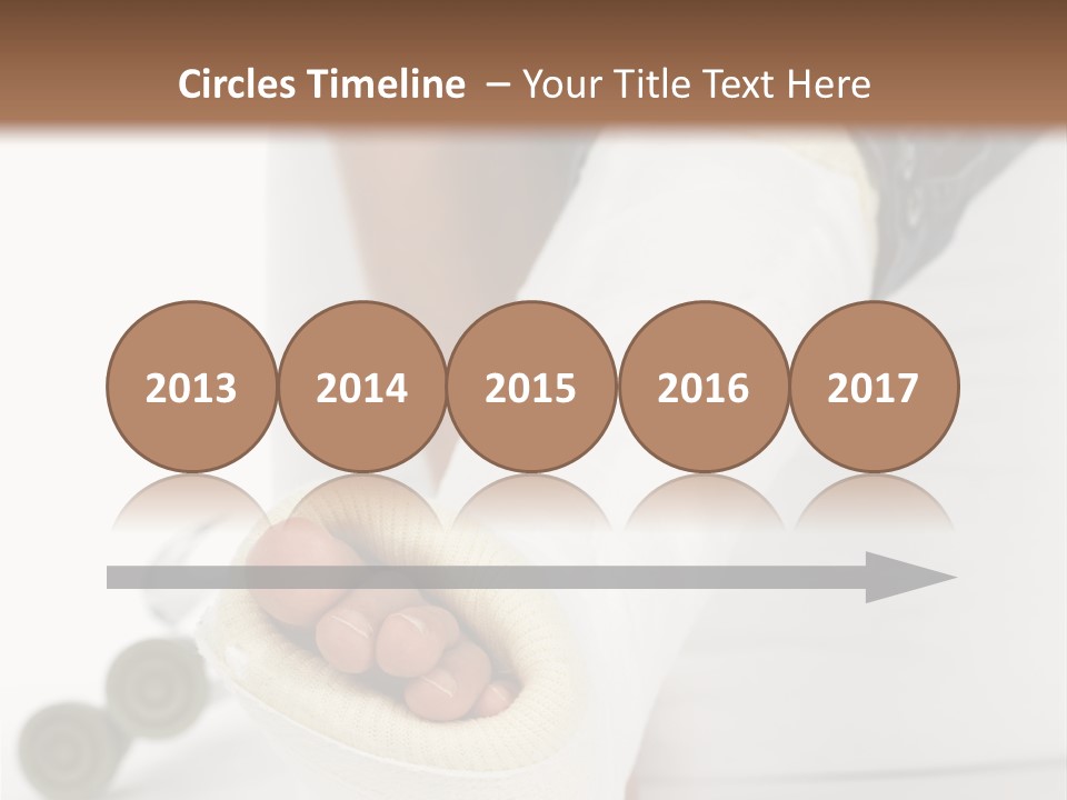 Girl With A Broken Leg PowerPoint Template