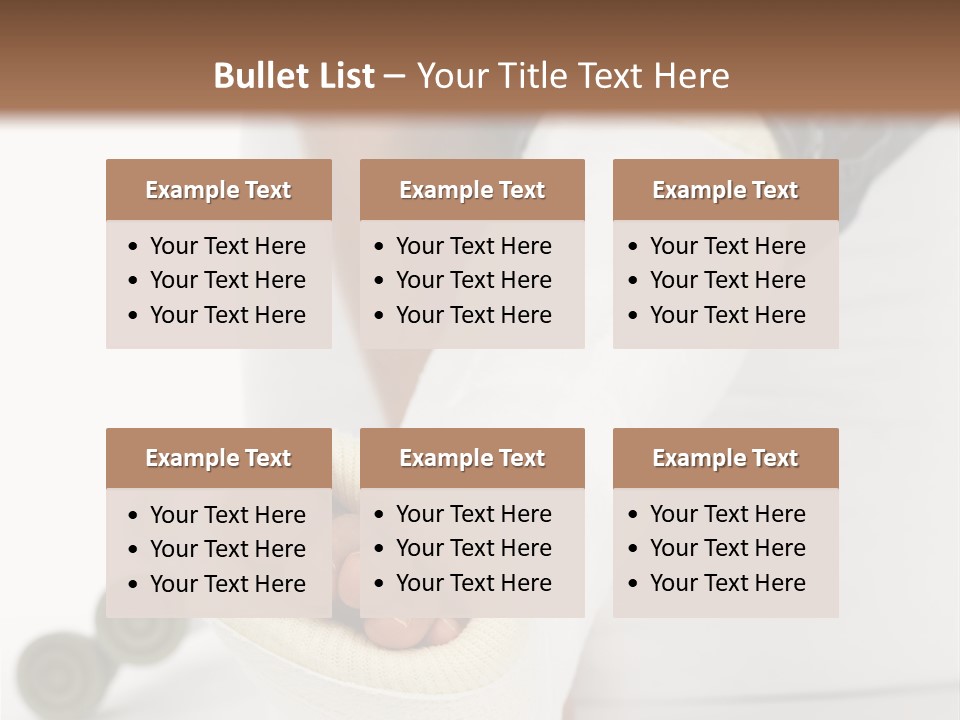 Girl With A Broken Leg PowerPoint Template