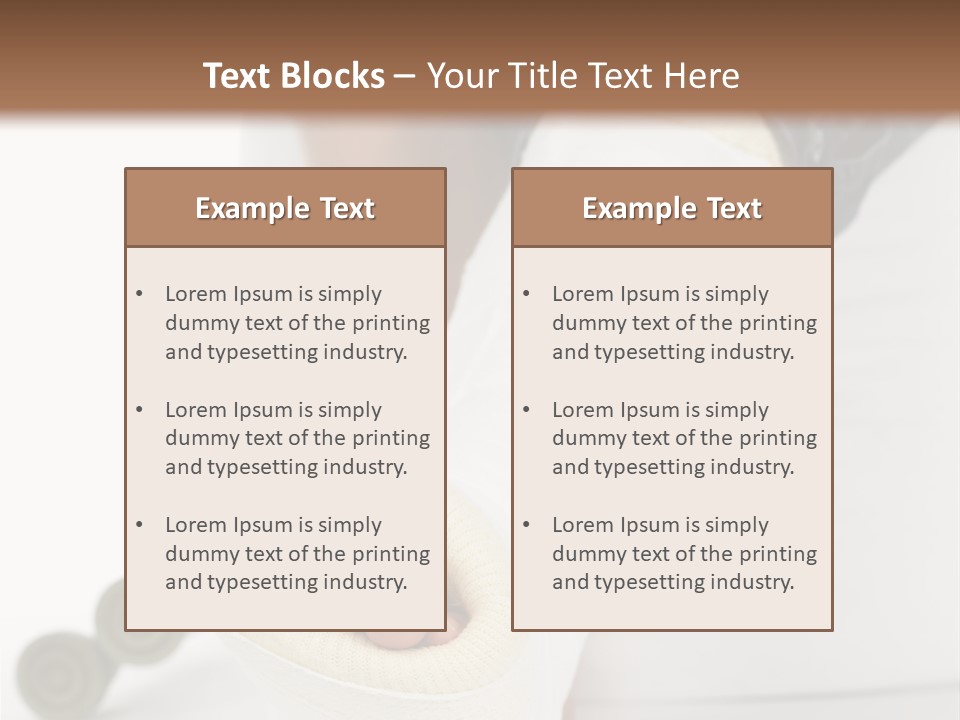 Girl With A Broken Leg PowerPoint Template